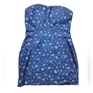 Forever 21 Medium Strapless Denim Dress